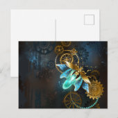 Carte Postale Faire-part Steampunk Firefly (Devant / Derrière)