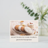 Carte Postale Faire-part Sweet COOKIE Referral Program –Real Estate Rewards (Debout devant)