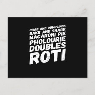 Carte Postale Faire-part T-shirt de Trinité-et-Tobago