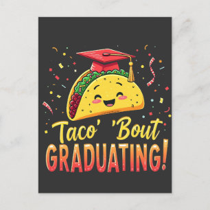 Carte Postale Faire-part Taco 'Bout Diplômé Graduation Cinco De Mayo