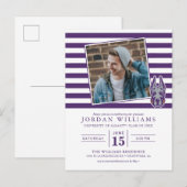 Carte Postale Faire-part Tête de mascotte Great Dane de l'Université d'Alba (Devant / Derrière)