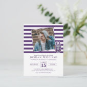 Carte Postale Faire-part Tête de mascotte Great Dane de l'Université d'Alba (Debout devant)