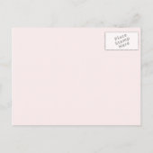 Carte Postale Faire-part Tourbillon Violet (Dos)