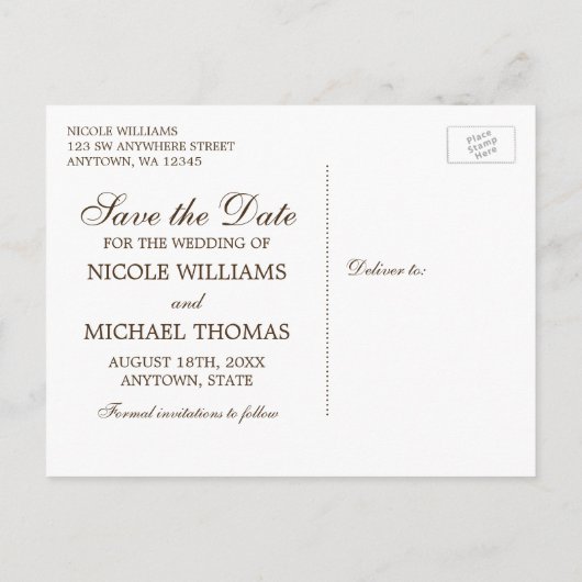 Carte Postale Faire-part Tournesol rustique Mason Jar Grange Bois Enregistr (Dos)