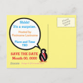 Carte Postale Faire-part Trinidad Tobago parlant Mme Pingouin Enregistrer l (Dos)