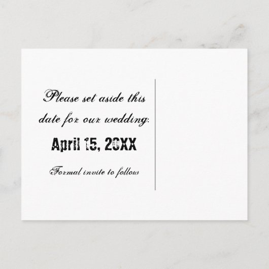 Carte Postale Faire-part Trio de chauves-souris Halloween Enregistrer la da (Dos)