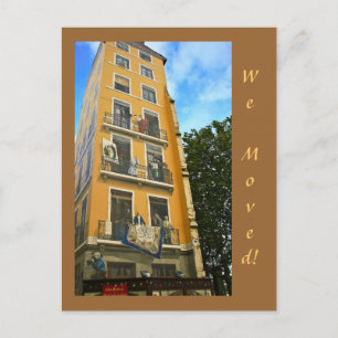 Carte Postale Faire-part Trompe - l ' oeil