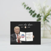 Carte Postale Faire-part Trump le plus grand Mariage Incroyable Sauvegarder (Debout devant)