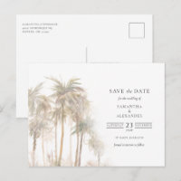 Typographie Des Arbres Tropicaux Modernes Enregist