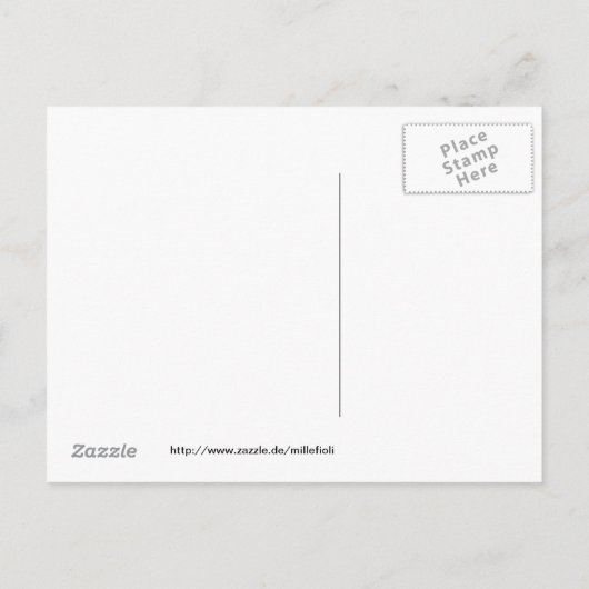 Carte Postale Faire-part umgezogen à vent (Dos)