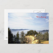 Carte Postale Faire-part Une salle avec une vue (Devant / Derrière)