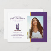 Carte Postale Faire-part Université d'Albany Great Danes (Devant / Derrière)