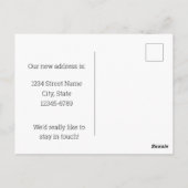 Carte Postale Faire-part Utah Seagull Sego Lily Flower (Dos)