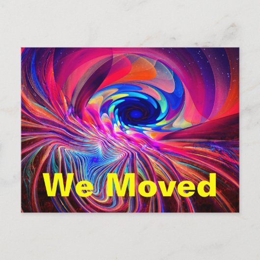 Carte Postale Faire-part Vague de torsion (Devant)