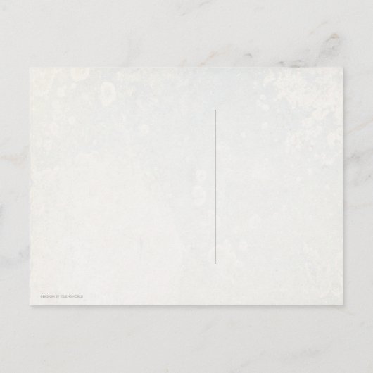 Carte Postale Faire-part Vagues Seigaiha japonaises Enregistrer la date san (Dos)