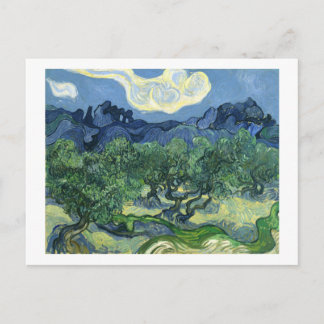 Carte Postale Faire-part Van Gogh | Oliviers | Changement d'adresse