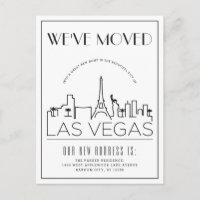 Vegas Modern Deco | Annonce de Changement d'Adress
