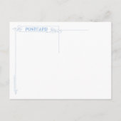 Carte Postale Faire-part Veille de Noël (Dos)