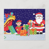 Carte Postale Faire-part Veille de Noël (Devant)