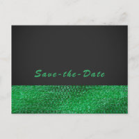 Vert Lime Moderne Glamour Paillettes Enregistrer l