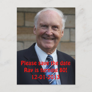 Carte Postale Faire-part Veuillez réserver la date