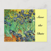 Carte Postale Faire-part Vincent van Gogh,Iris (Devant)