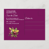 Carte Postale Faire-part Viva Magenta (Dos)