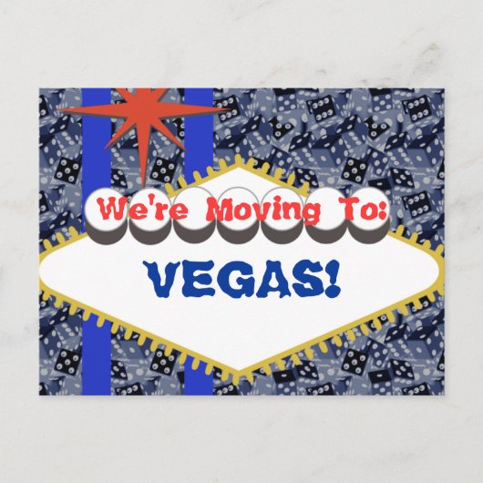 Carte Postale Faire-part Vivats Vegas ! (Devant)