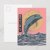Carte Postale Faire-part Voler comme le Vent (Devant / Derrière)