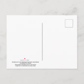 Carte Postale Faire-part Vue des Glasshouse Mountains   (Dos)