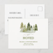 Carte Postale Faire-part We Moved New Home Address Announcement Postcard (Devant / Derrière)