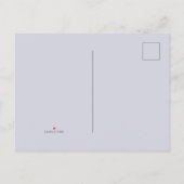 Carte Postale Faire-part Wedding Postponement Fall Colors (Dos)