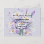 Carte Postale Faire-part Wedding Postponement Fall Colors (Devant)