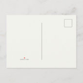 Carte Postale Faire-part Wedding Postponement Fall Colors (Dos)