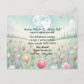 Carte Postale Faire-part Wedding Postponement Fall Colors (Devant)