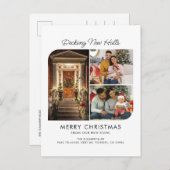 Carte Postale Faire-part We've Moved Decking New Halls 3 Photos Moving (Devant / Derrière)