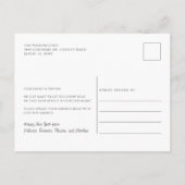 Carte Postale Faire-part We've Moved New Address Moving (Dos)