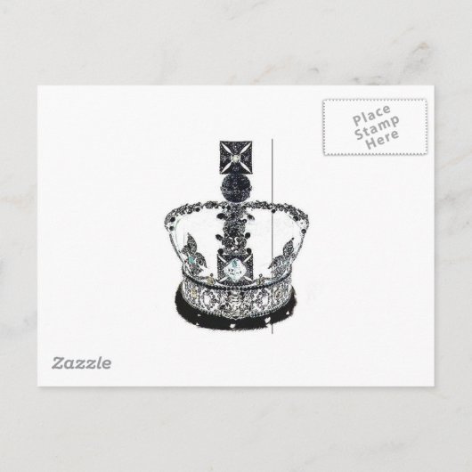 Carte Postale Faire-part William & Kate 2011.04.29 Enregistrer La Date (Dos)