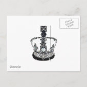 Carte Postale Faire-part William & Kate 2011.04.29 Sauvegarder la date (Dos)