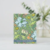 Carte Postale Faire-part William Morris Golden Lily CC1223 en mouvement (Debout devant)