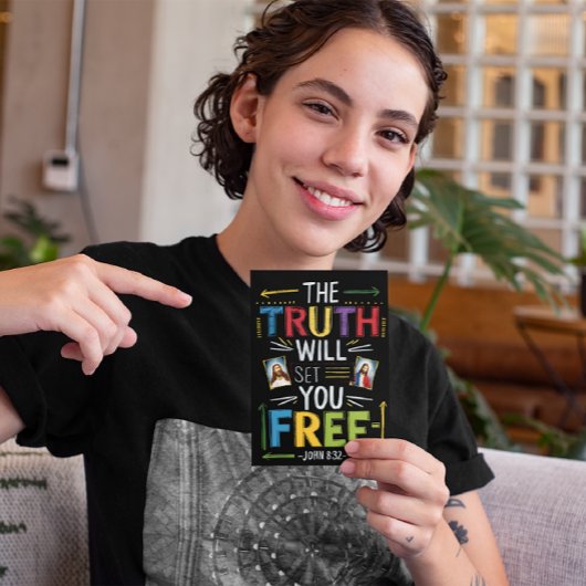 Carte Postale Faire place à la libération : la vérité dévoilée