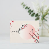 Carte Postale Faire place à l'élégance japonaise (Debout devant)