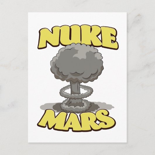 Carte Postale Faire sauter Mars (Devant)