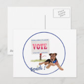 Carte Postale Faire sortir le VOTE (Devant / Derrière)