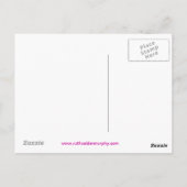 Carte Postale Faire un splash (Dos)