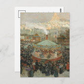 Carte Postale Fairground | Louis Abel-Truchet (Devant / Derrière)