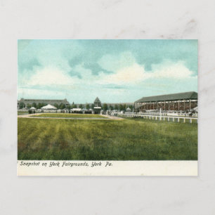 Carte Postale Fairgrounds, York, PA Vintage
