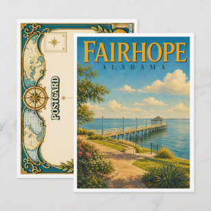 Carte Postale Fairhope Alabama Fairhope Pier GeoSaga