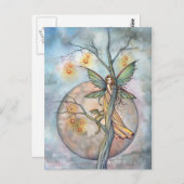 Carte postale Fairy and Cat de Molly Harrison (Devant / Derrière)