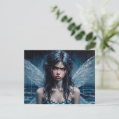 Carte Postale Fairy Annoyed Rainy Ocean Trip (Debout devant)
